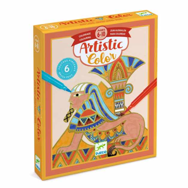 Set creativ de colorat Egipt