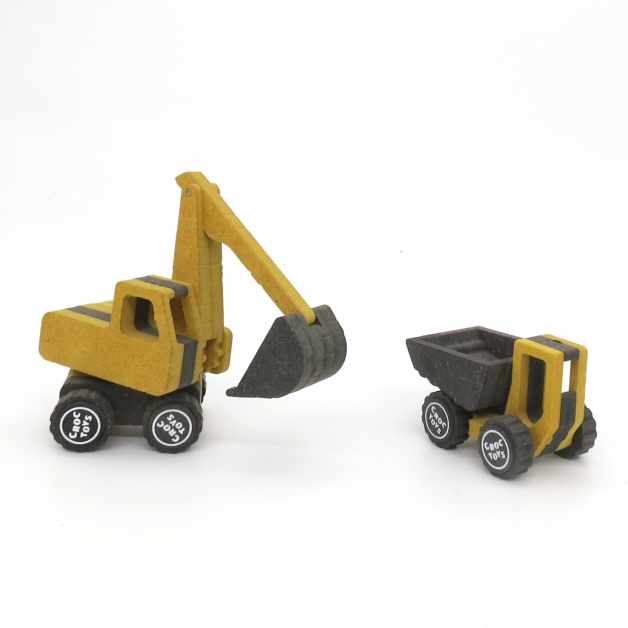 Set de constructie vehicule de santier Marco si Frederic
