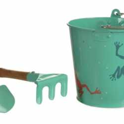 Set de gradinarit galeata cu broscute, Egmont Toys