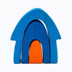 Set handmade Marc toys, Casuta din povesti Bleu