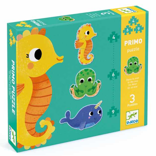 Set puzzle-uri evolutive In ocean