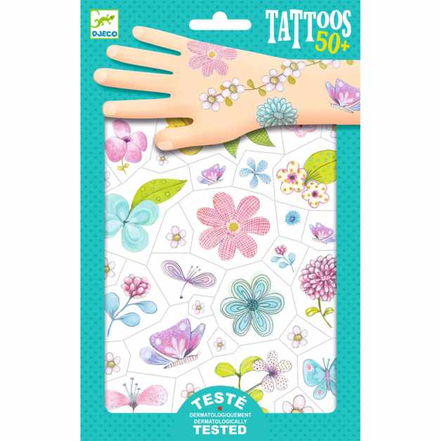 Tatuaje Flori de camp