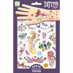 Tatuaje Pasari multicolore, Djeco