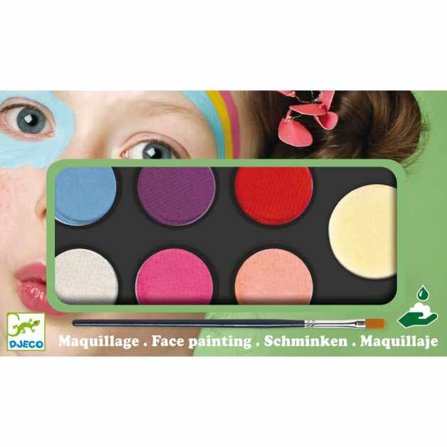 Trusa make-up culori pastel non alergice