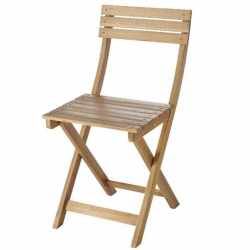 Set 2 scaune din lemn pliante gradina sau balcon, Sersimo Art Garden