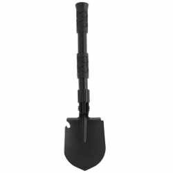 Lopata pliabila multifunctionala 5 in 1 pentru camping si gradina, otel mangan, 41 cm, negru