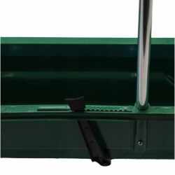 Distribuitor manual pentru seminte si ingrasamant cu reglaj 10 trepte, rezervor 12 litri, 110x57 cm