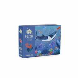 Puzzle fosforescent Sub apa -Aventurile lui Paulie, Moulin Roty