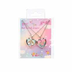 Set doua coliere „Best Friends” cu Inimi, Souza!