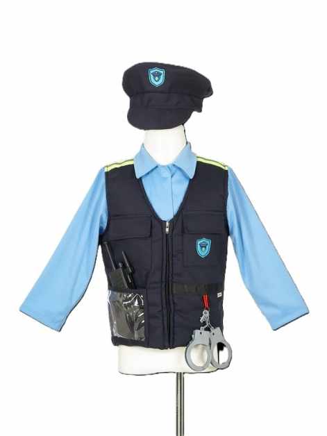 Vesta Politist cu accesorii pentru copii