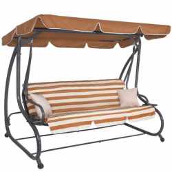 Balansoar leagan pat 4 persoane Sersimo Rimini, sarcina 300kg