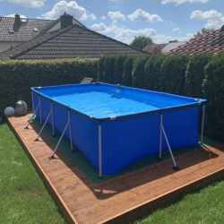 Piscina cadru metalic Bestway, 400x211x81 cm, 5.700 litri, cu pompa de filtrare