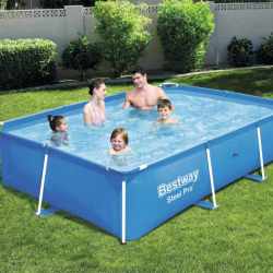 Piscina cadru metalic Bestway, 259x170x61 cm, 2.300 litri