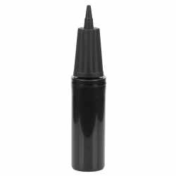 Minge pentru fitness 75 cm, antiderapanta, cu pompa inclusa, maxim 150 kg, negru