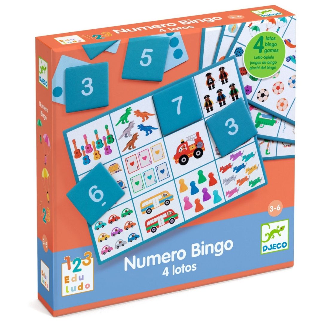 Joc educativ Numero Bingo