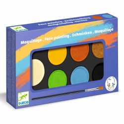 Trusa make-up culori natur non alergice, Djeco