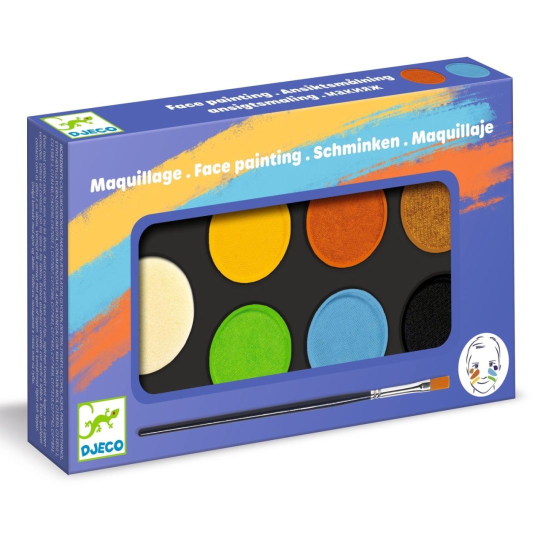 Trusa make-up culori natur non alergice