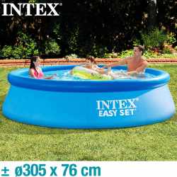 Piscina gonflabila Intex, 306x76 cm, 3.900 litri, Easy Set 28120NP
