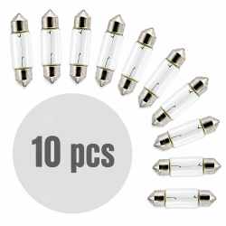 Bec auto C5W- 11x35mm 12V 5W - set de 10 - CARGUARD
