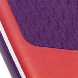 Set placa gonflabila Stand Up PaddleBoard 350x84x15 cm, cu pompa, scaun kayak, kit de reparatii, geanta de transport, vasla 2 in 1, maxim 220 kg, mov