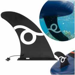 Inotatoare centrala pentru placa gonflabila SUP Stand Up PaddleBoard, slide-in 18x22 cm, neagra