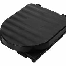 Toaleta portabila pliabila pentru camping, max. 150 kg, cu 12 saci, 33x28x30 cm