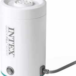 Pompa electrica Intex 66646 QuickFill AC400, umflare si dezumflare, 400 L/min, alimentare priza