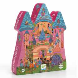 Puzzle Castelul fermecat, Djeco