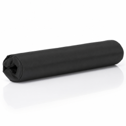 Protectie pentru bara fitness din spuma, inchidere cu velcro, 43x8 cm, negru