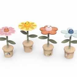 Jucarie din lemn - Floare dansatoare, Speedy Monkey