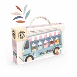 Labirint magnetic Masina de inghetata, Speedy Monkey