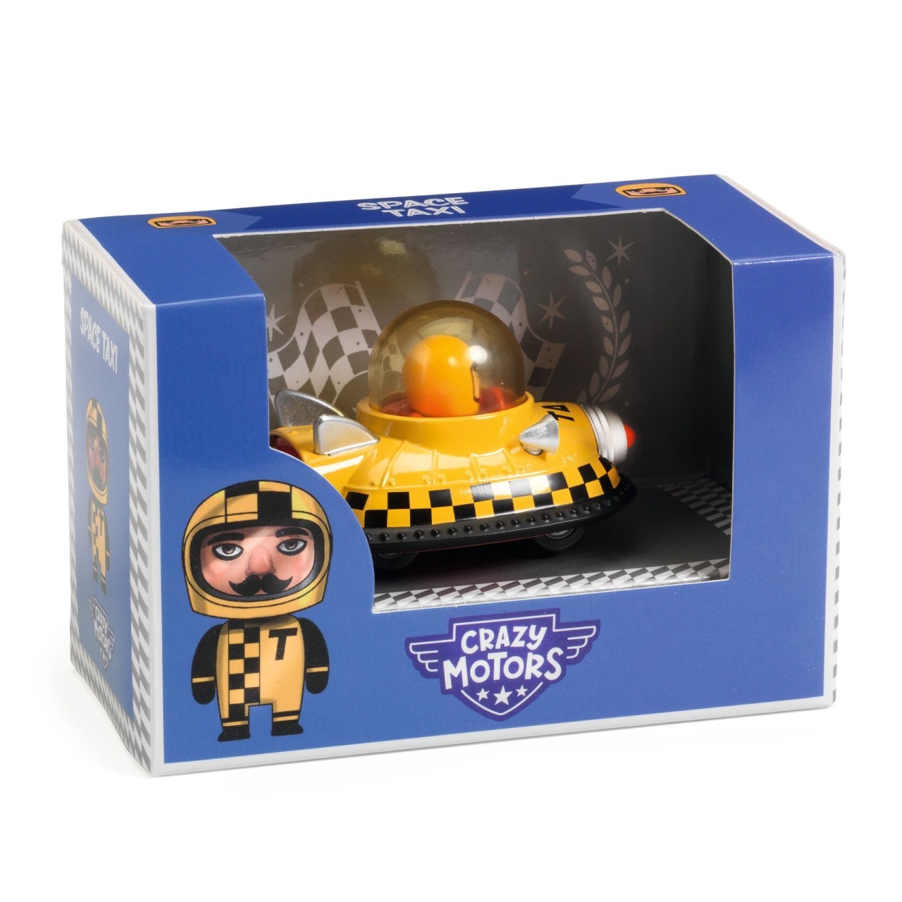 Masina de curse Space Taxi Colectia Crazy Motors