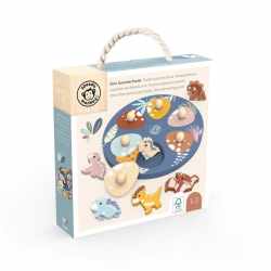 Puzzle din lemn Dinozauri, Speedy Monkey