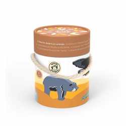 Set educativ cu animale din America de Nord, Speedy Monkey