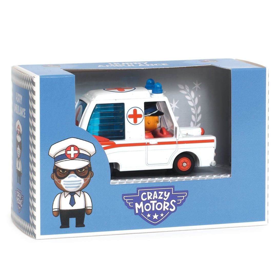 Ambulanta Hurry Ambulance Colectia Crazy Motors