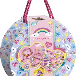 Atelier creativ 2 in 1 pictura cu diamante si bratari, Unicorni