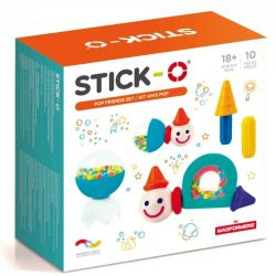 Joc cu magneti 10 piese, Stick-O, Prieteni pop