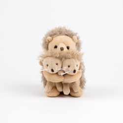 Jucarie de plus Mama arici cu doi pui, Egmont Toys