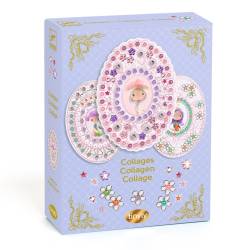 Kit creativ colaj Amy & Co, Djeco