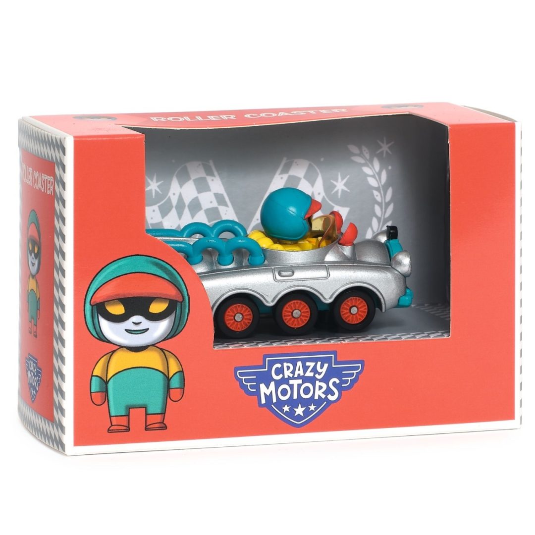 Masina de curse Roller coaster Colectia Crazy Motors