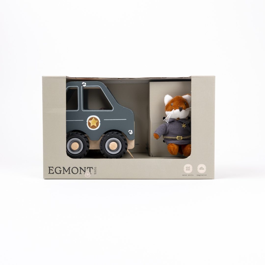 Masina de politie cu mini figurina