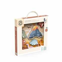 Puzzle din lemn Epoca Dinozaurilor, Speedy Monkey