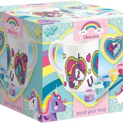 Set creativ Cana de pictat cu unicorni