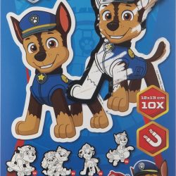 Set creativ de razuit Creeaza magneti Paw Patrol, Patrula Catelusilor