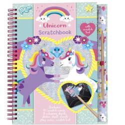 Set creativ de razuit si colorat cu unicorni