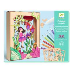 Set creativ diorama 3D din lemn "Alizée", Djeco