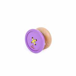 Yo-yo din lemn cu design de Nasture, Svoora Violet
