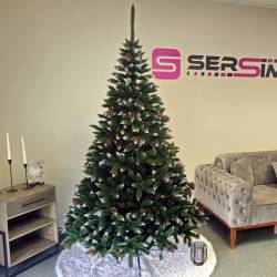 Brad artificial Christmas Deluxe by Sersimo, Danemark, 2D, 220cm