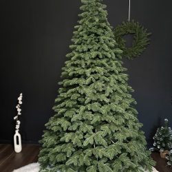 Brad artificial Christmas Deluxe by Sersimo, Canada verde, 3D, 210cm