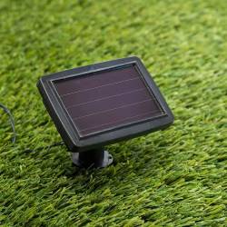 Ghirlanda luminoasa, LED, model Lux, 10 becuri, 380cm, incarcare solara, lumina alb cald